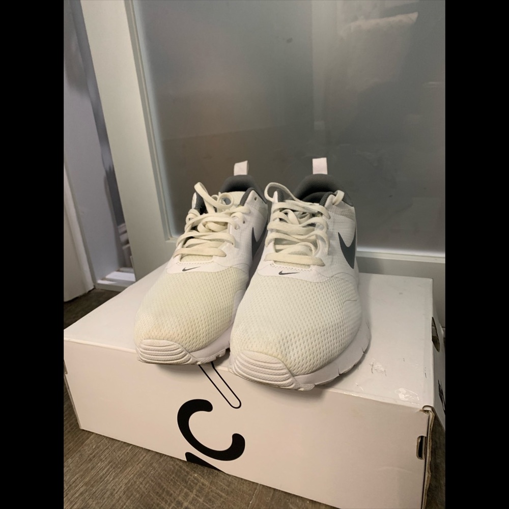 Nike white shoes